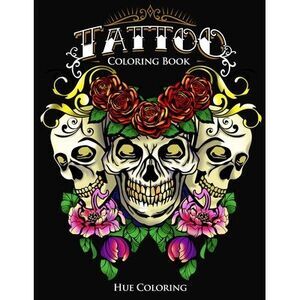 Tattoo Coloring Book -- Hue Coloring